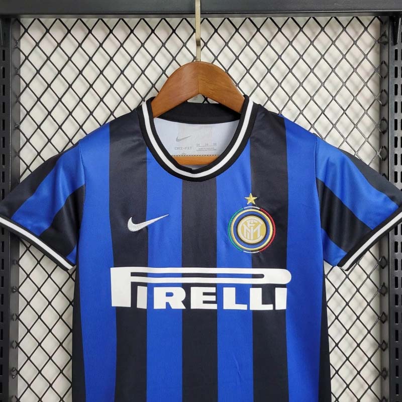 2009-2010 Retro KIDS Inter Milan Home Football Jersey 1:1 Quality Thai Quality