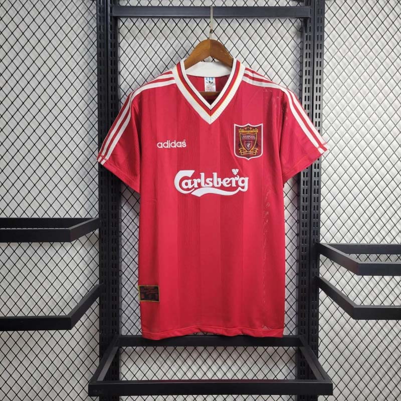 1995-1996 Retro Liverpool Home Football Shirt 1:1 Thai Quality