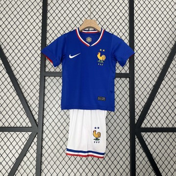 2024 kids France home_Football Shirt 1:1 Thai Quality
