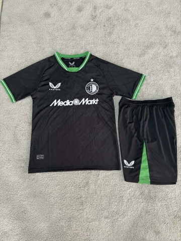 2024-2025 KIDS Feyenoord Away Football Shirt 1:1 Thai Quality
