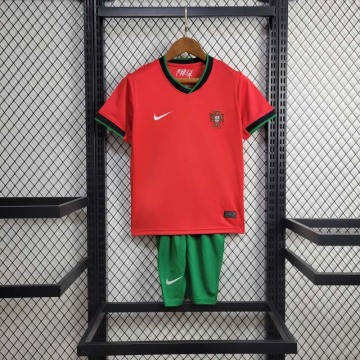 2024 kids Portugal homeFootball Shirt 1:1 Thai Quality