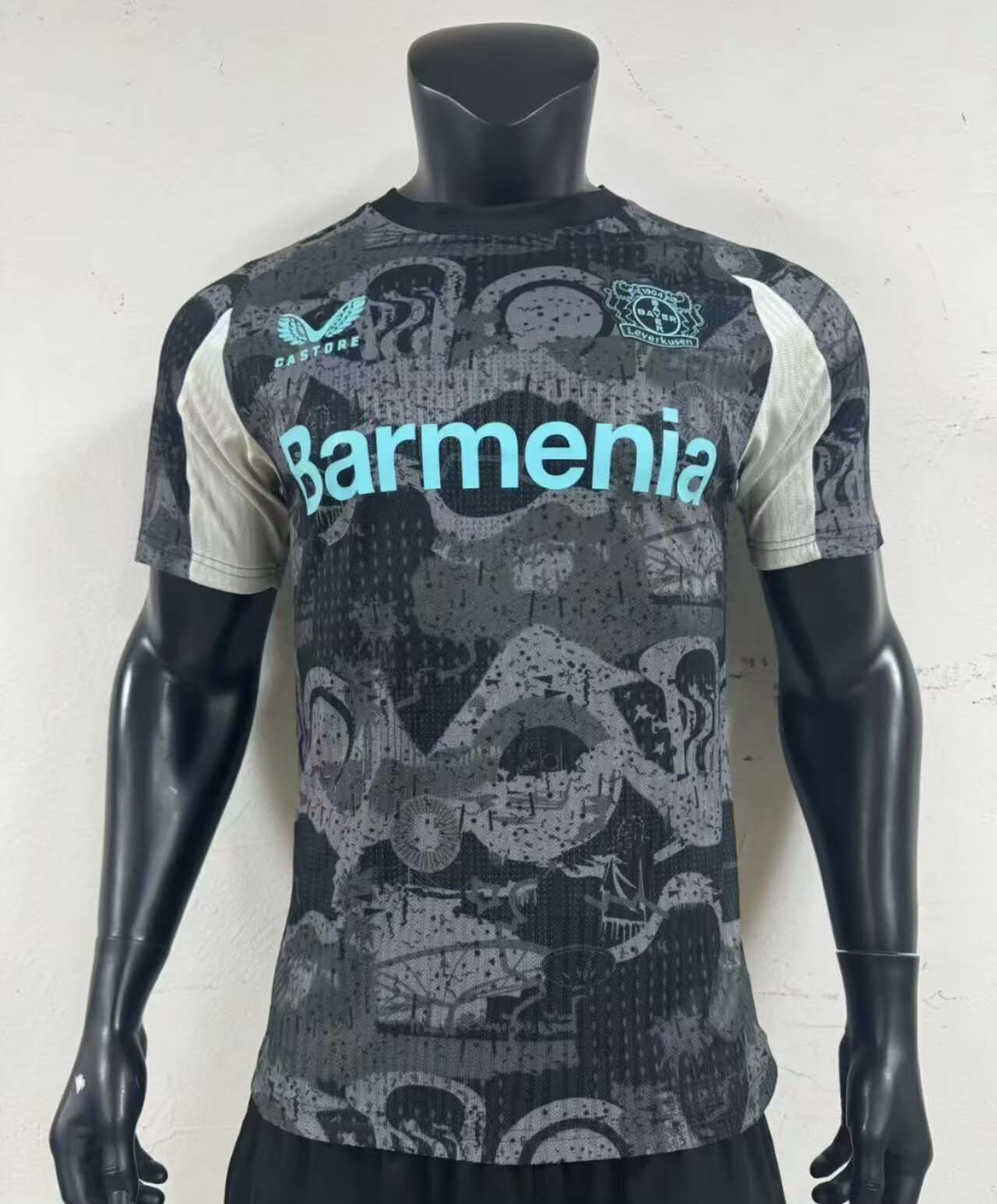 2024-2025 Player Version Bayer 04 Leverkusen Third Away Football Shirt 1:1 Thai Quality