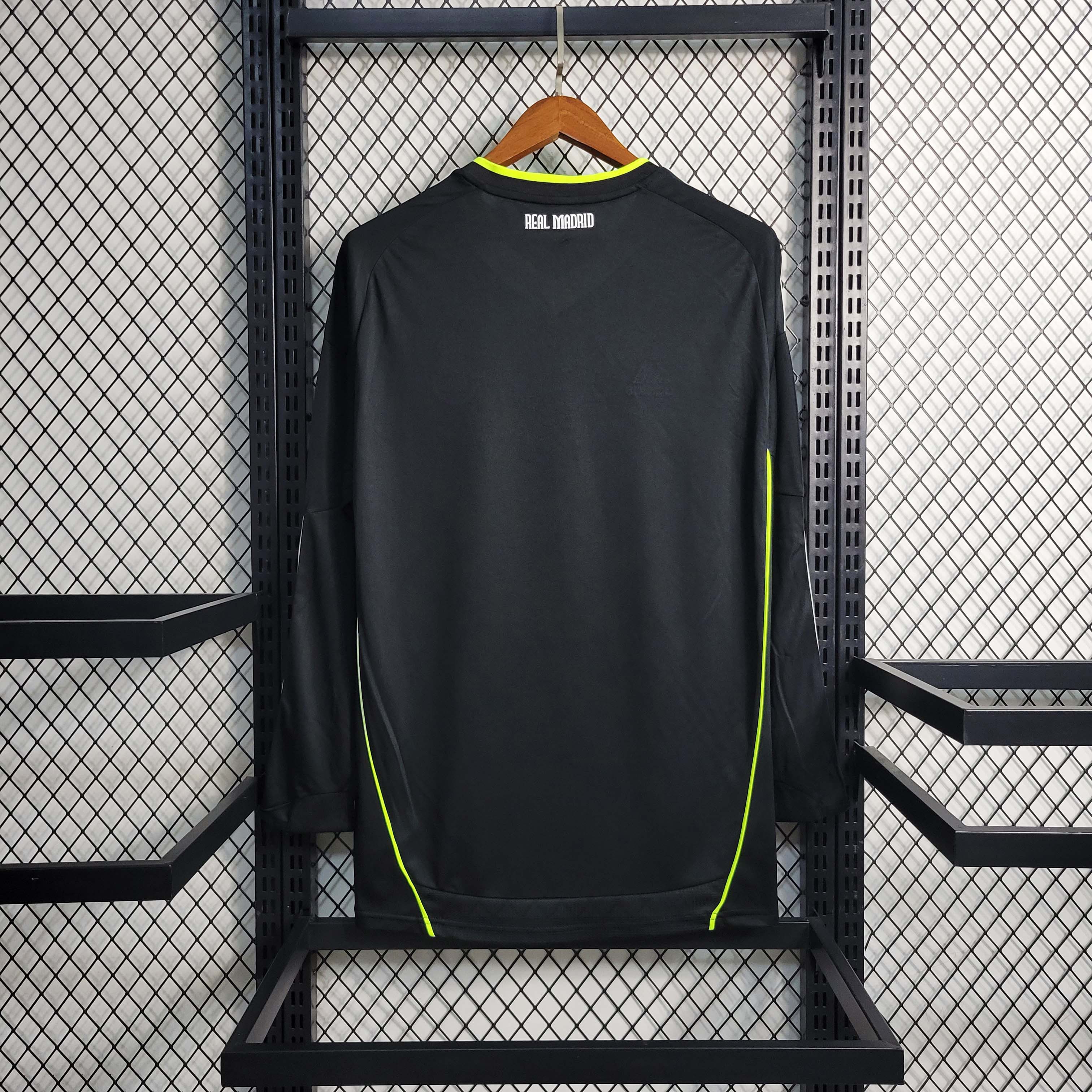 2010-2011 Retro Long Sleeve Real Madrid Away Football Shirt 1:1 Thai Quality