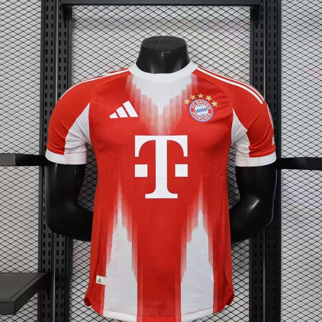 2025-2026 Bayern Munich Home Player Edition Football Jersey 1:1 Thai Quality