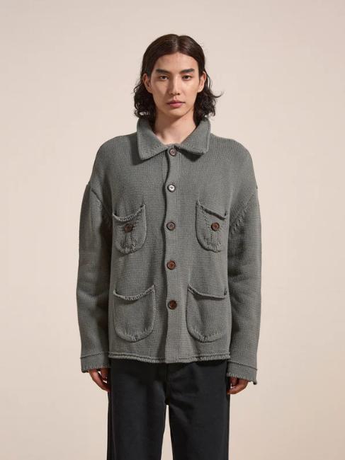 Hunter Knit Collared Cardigan