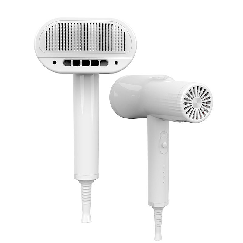 Pet hair dryer comb