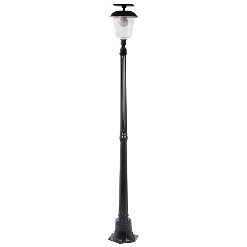 solar led courtyard high pole light
