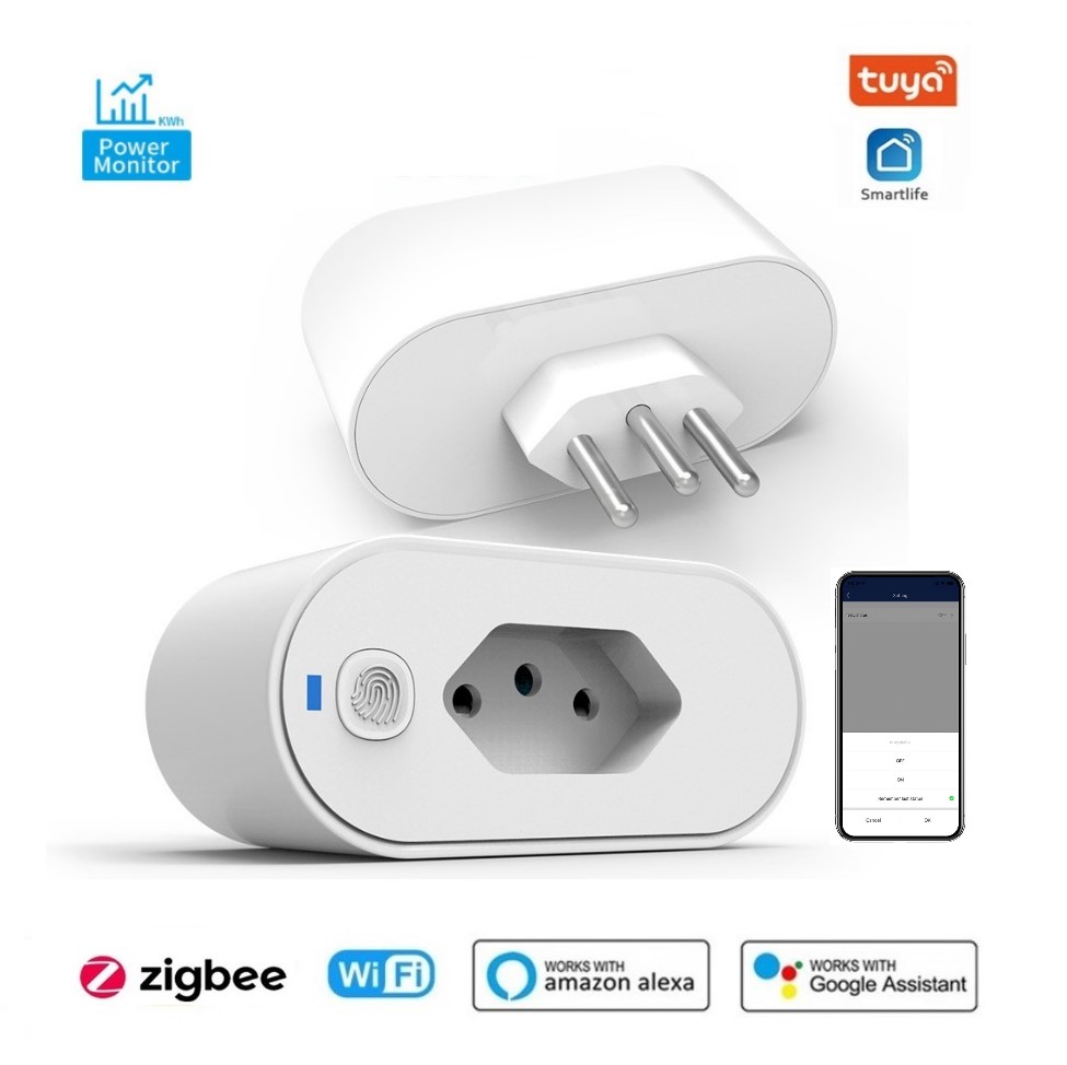 Brazil graffiti WiFi socket