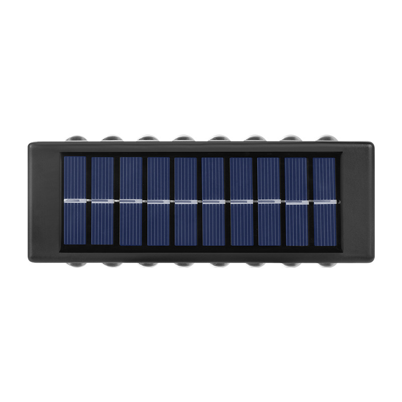 solar garden wall light
