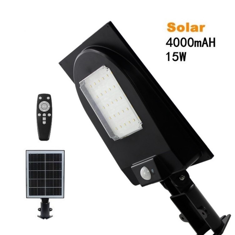 solar PIR sensor courtyard lamp