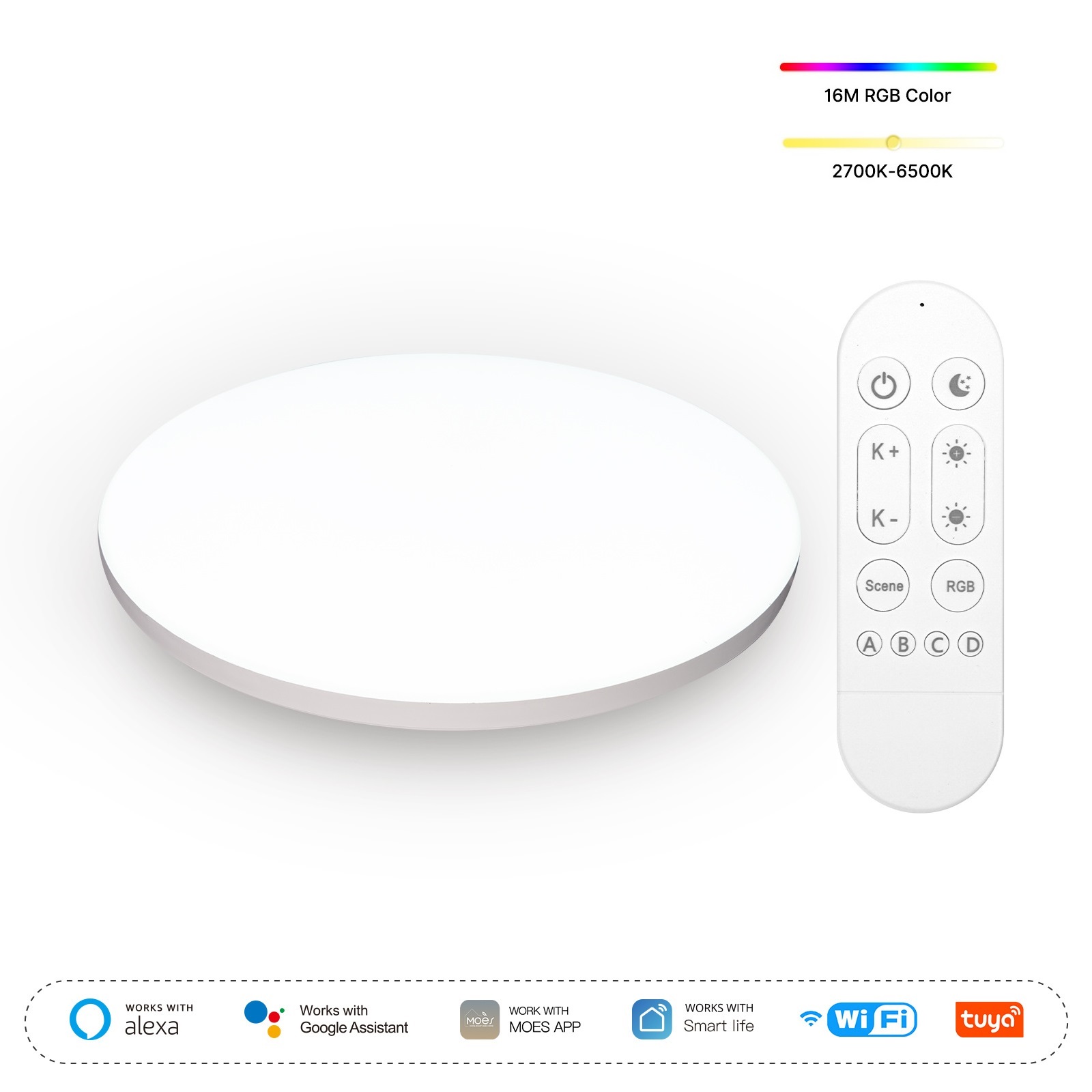 WiFi tuya ceiling light