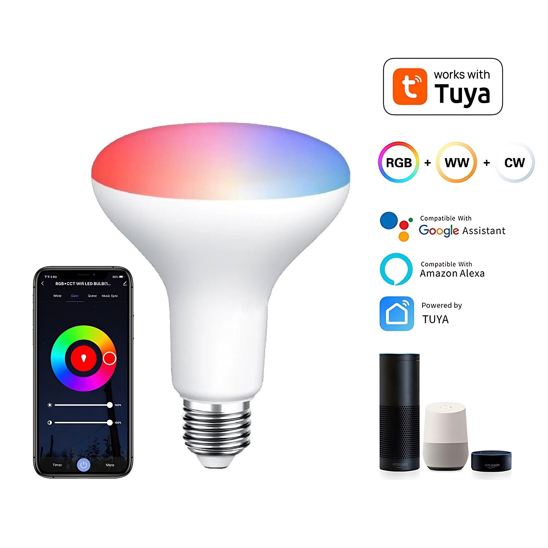 wifi tuya LED bulb