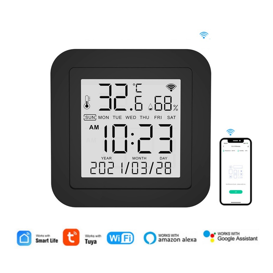 智能WiFi二合一温度计传感器