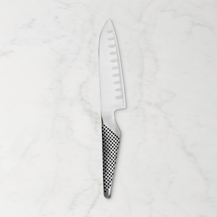Global Classic Hollow-Ground Santoku Knife, 5