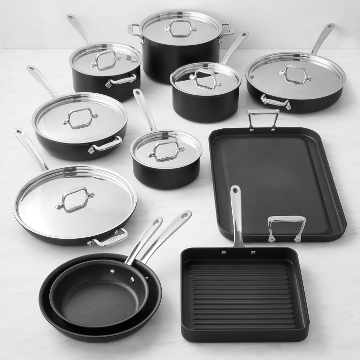All-Clad NS™ Pro Nonstick 18-Piece Cookware Set