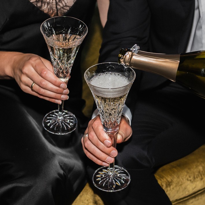 Waterford Lismore Toasting Champagne Flutes, Set of 2