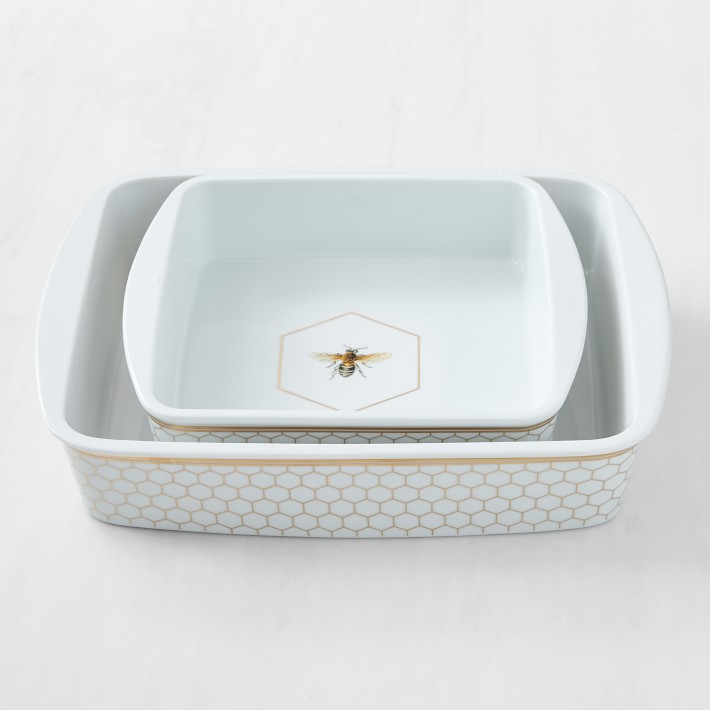 Honeycomb Bee Bakers, Set of 2