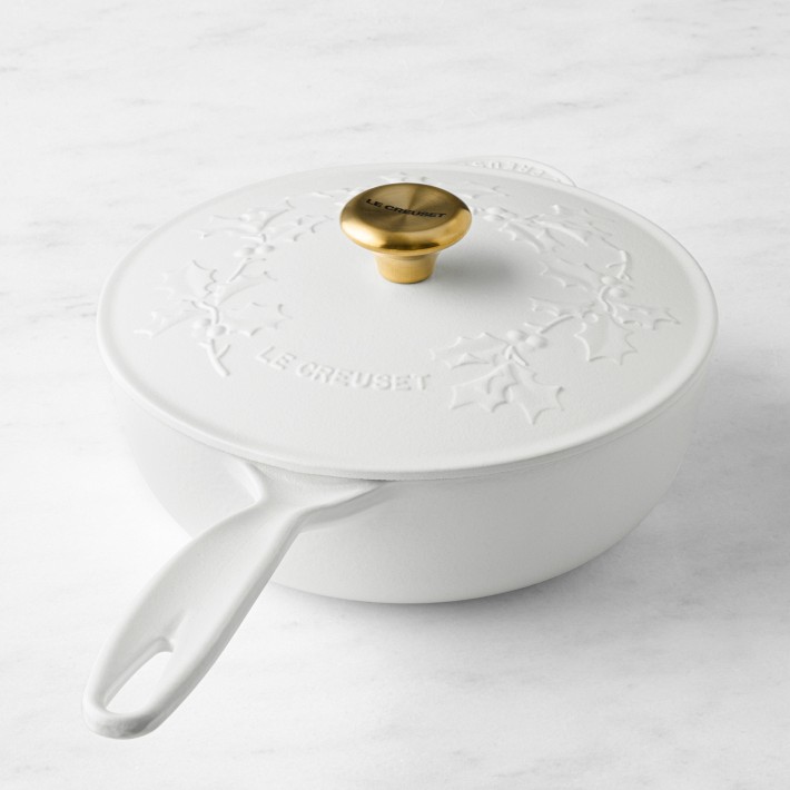 Le Creuset Enameled Cast Iron Holly Saucier, 2 1/4-Qt.