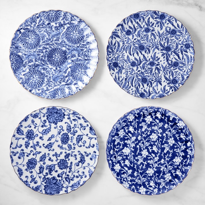 Marlo Thomas x Williams Sonoma Dinner Plates, Set of 4