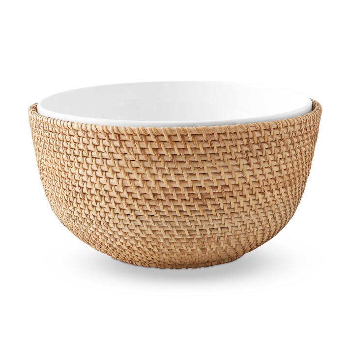 Light Woven Salad Bowl