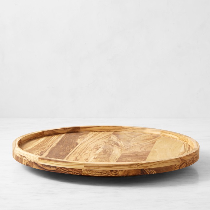 Williams Sonoma Olivewood Lazy Susan