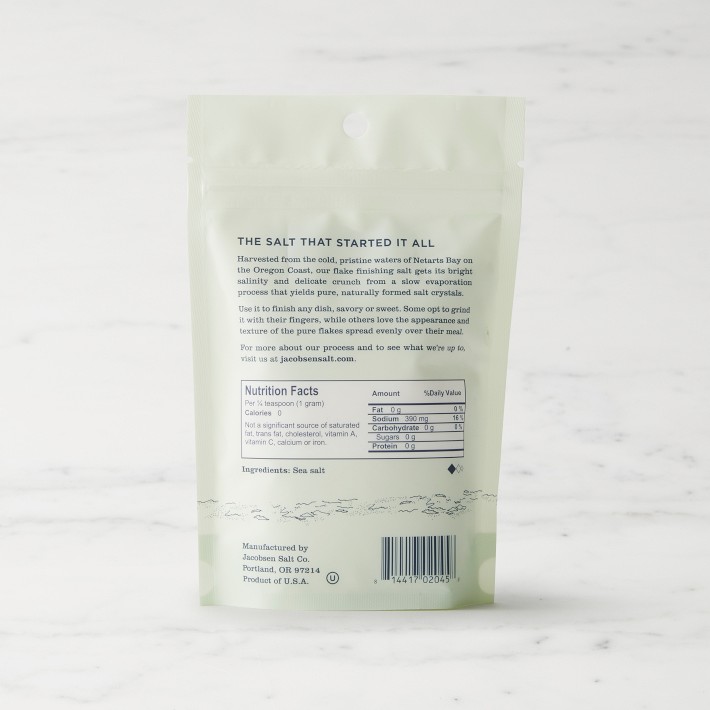 Jacobsen Salt Co. Flake Finishing Sea Salt