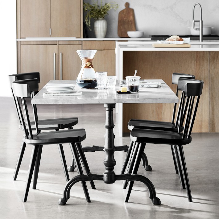 La Coupole Rectangular Iron Bistro Table (72