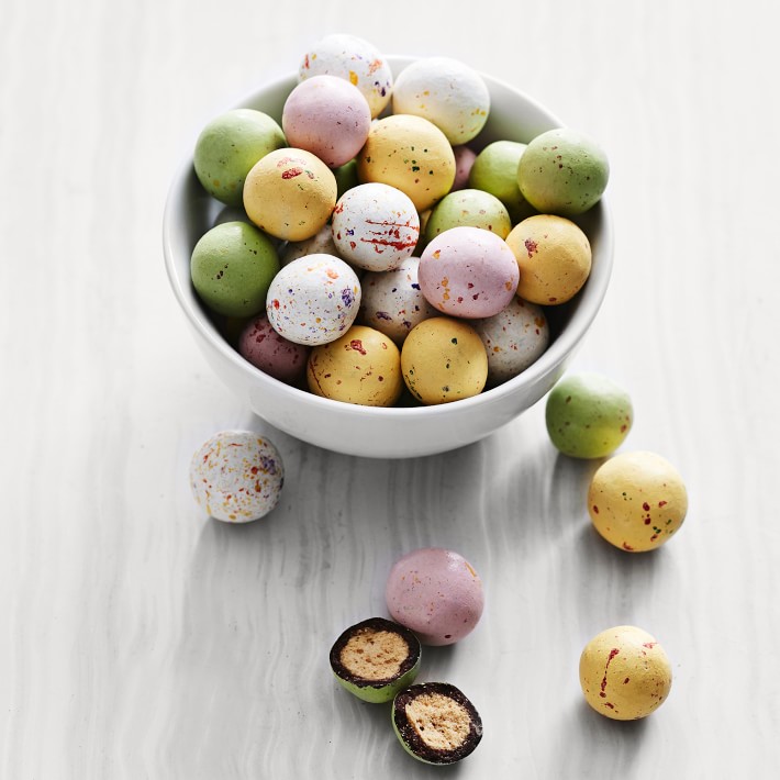 Williams Sonoma Chocolate Malt Ball Eggs