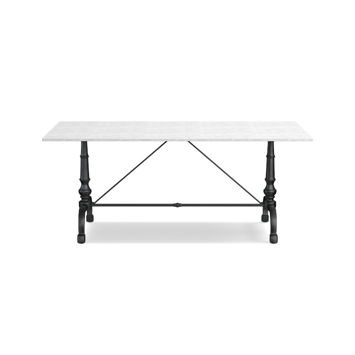 La Coupole Rectangular Iron Bistro Table (72