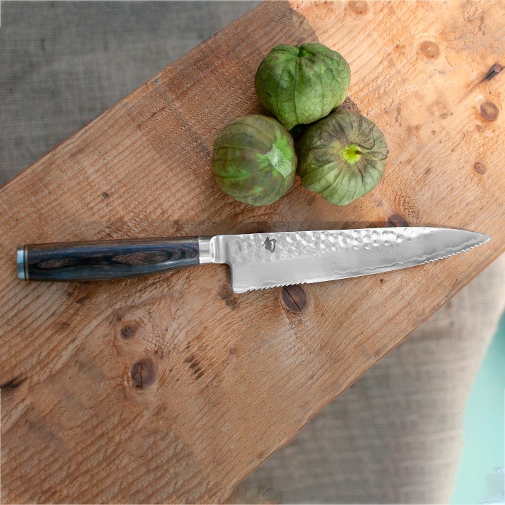 Shun Premier Serrated Utility Knife, 6 1/2