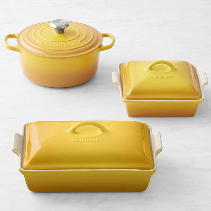 Le Creuset Signature Enameled Cast Iron 6-Piece Cookware and Bakeware Set