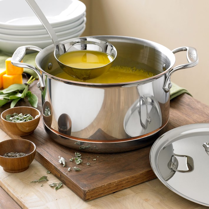 All-Clad Copper Core® Soup Pot with Ladle, 4-Qt.