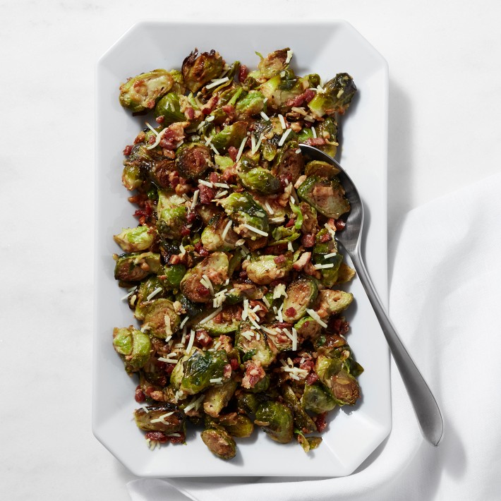Williams Sonoma Cheesy Brussels Sprouts with Pancetta, Set of 2