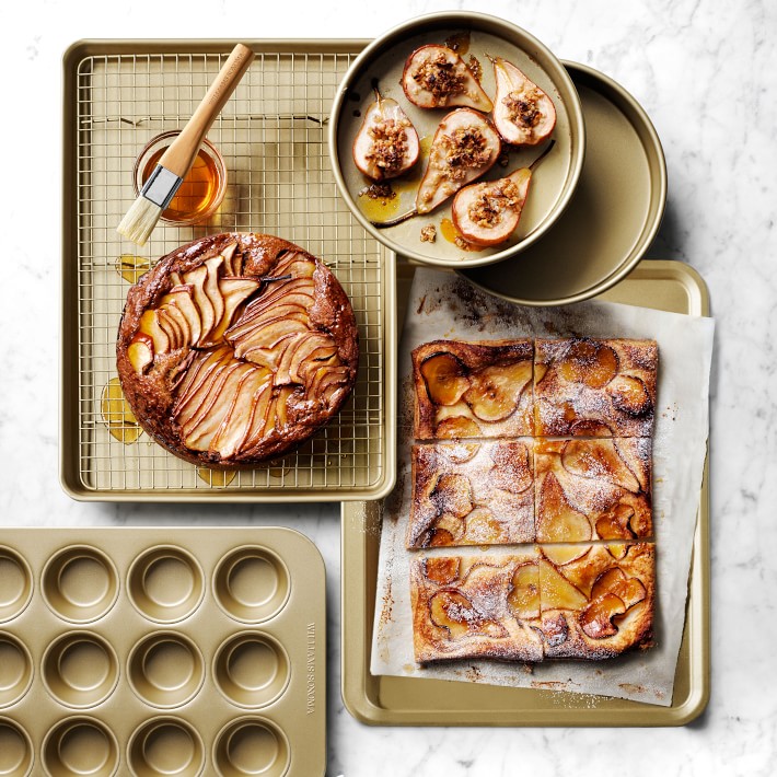 Williams Sonoma Goldtouch® Pro Nonstick Bakeware, Set of 15