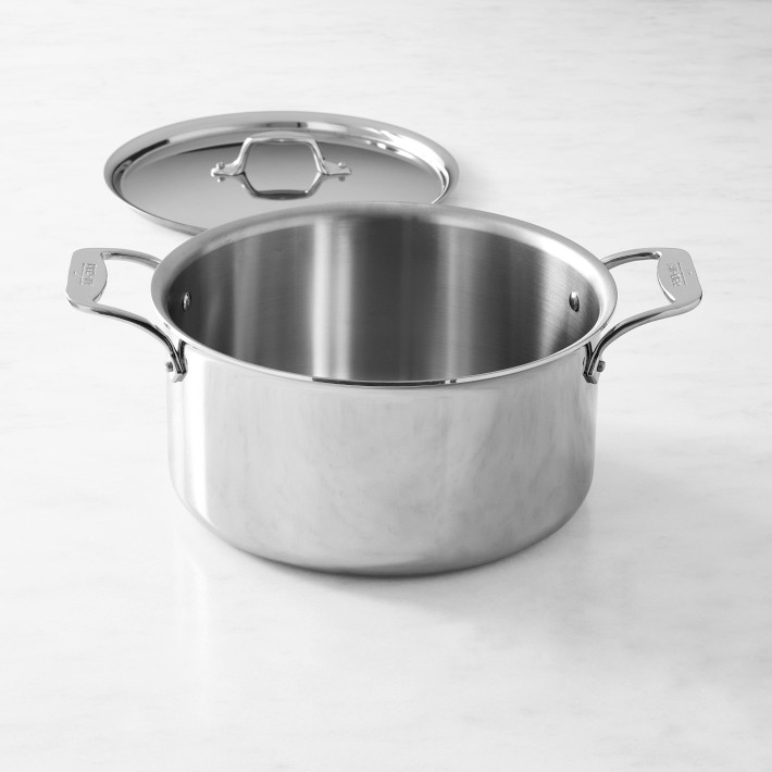 All-Clad G5™ Graphite Core Stainless-Steel Stock Pot, 8-Qt.
