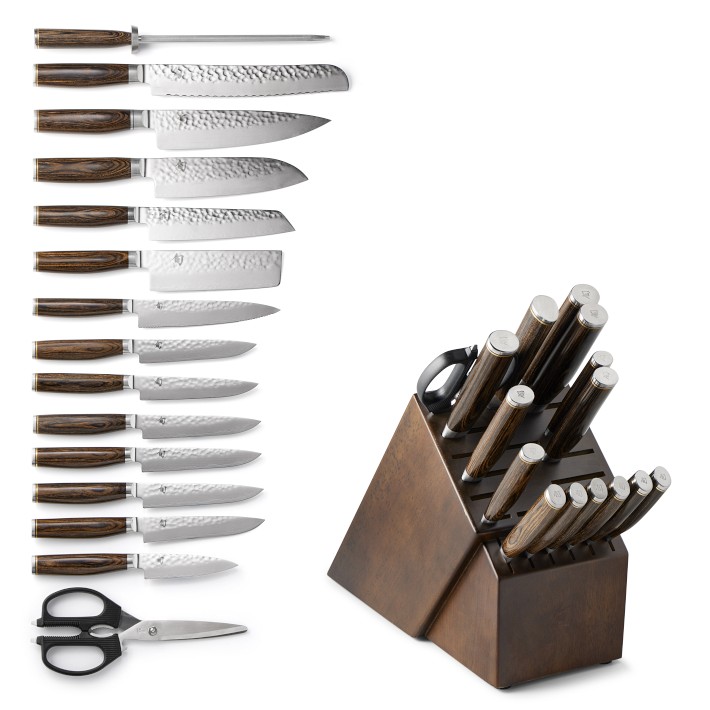 Shun Premier Knives, Set of 16