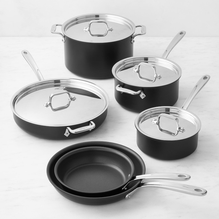 All-Clad NS™ Pro Nonstick 10-Piece Cookware Set