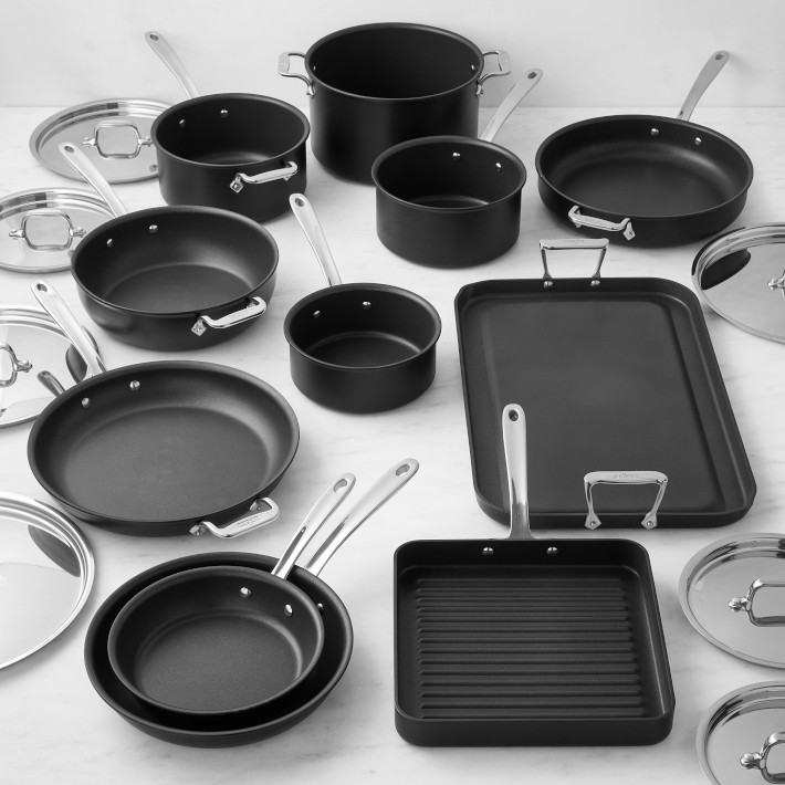 All-Clad NS™ Pro Nonstick 18-Piece Cookware Set