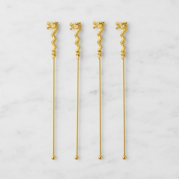 Lunar Stirring Sticks, Set of 4