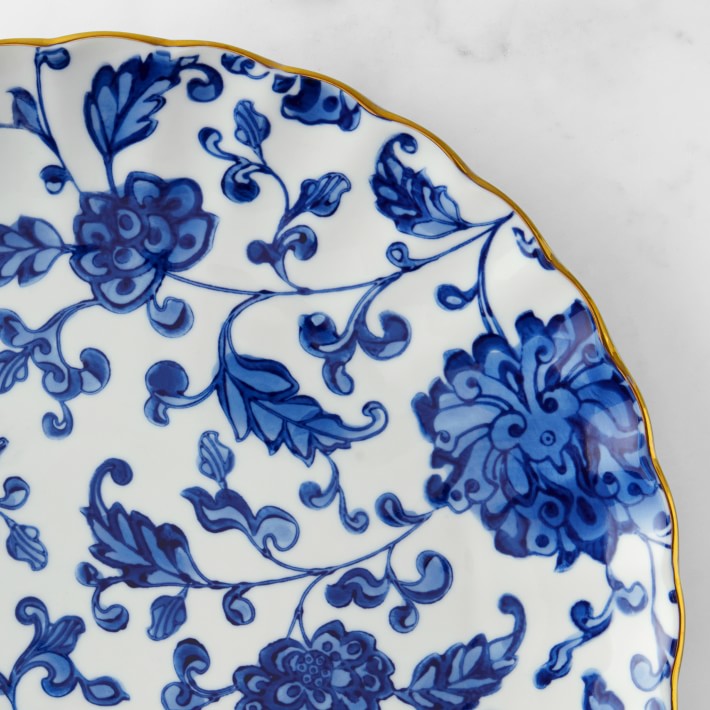 Marlo Thomas x Williams Sonoma Blue Dinnerware Collection
