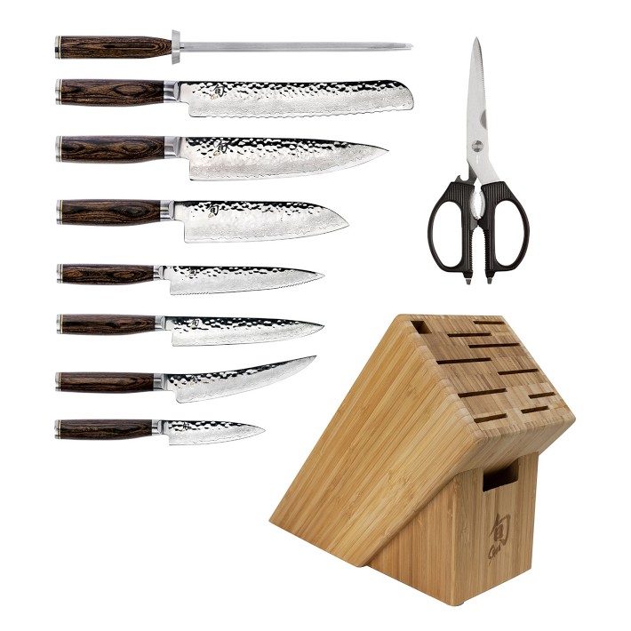 Shun Premier Knives, Set of 10