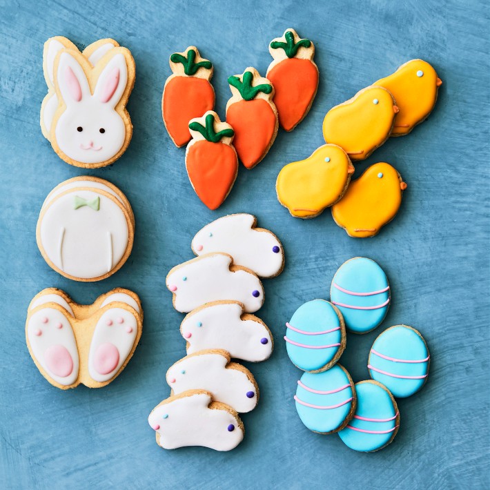 Easter Mini Iced Cookies