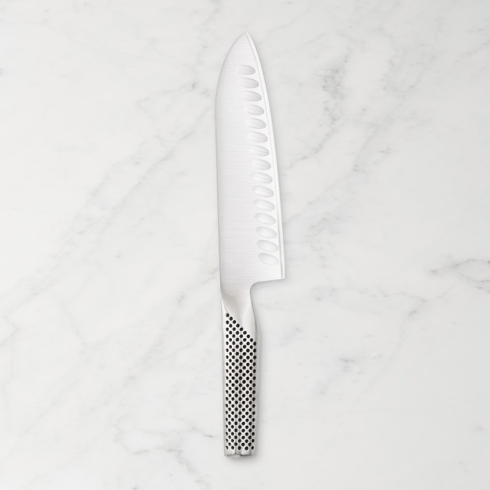 Global Classic Hollow-Ground Santoku Knife, 7