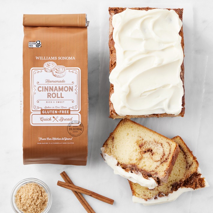 Williams Sonoma Quick Bread Mix, Gluten-Free Cinnamon Roll