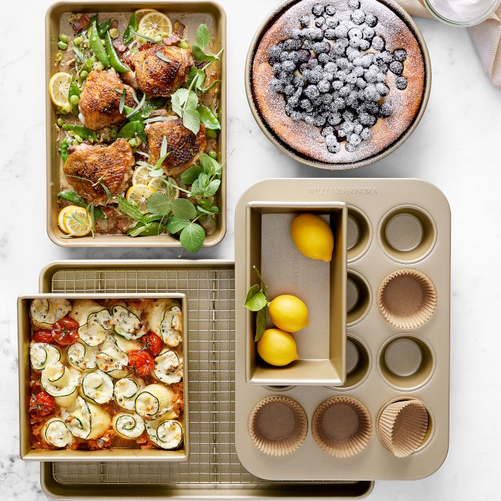 Williams Sonoma Goldtouch® Pro Nonstick Bakeware, Ultimate Set of 6
