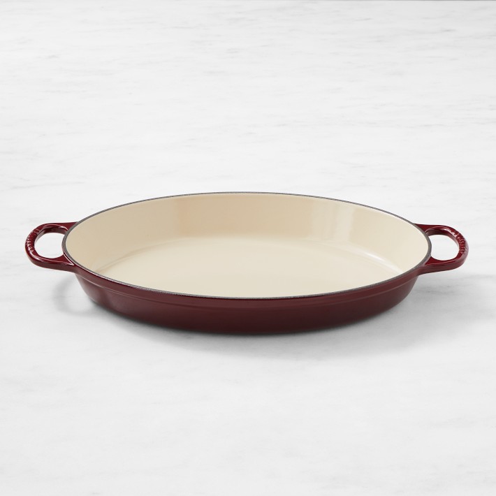 Le Creuset Signature Enameled Cast Iron Oval Gratin Baker, 1-Qt.
