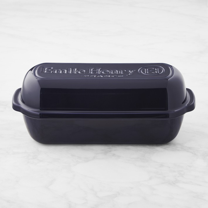 Emile Henry French Ceramic Italian Bread Loaf Baker