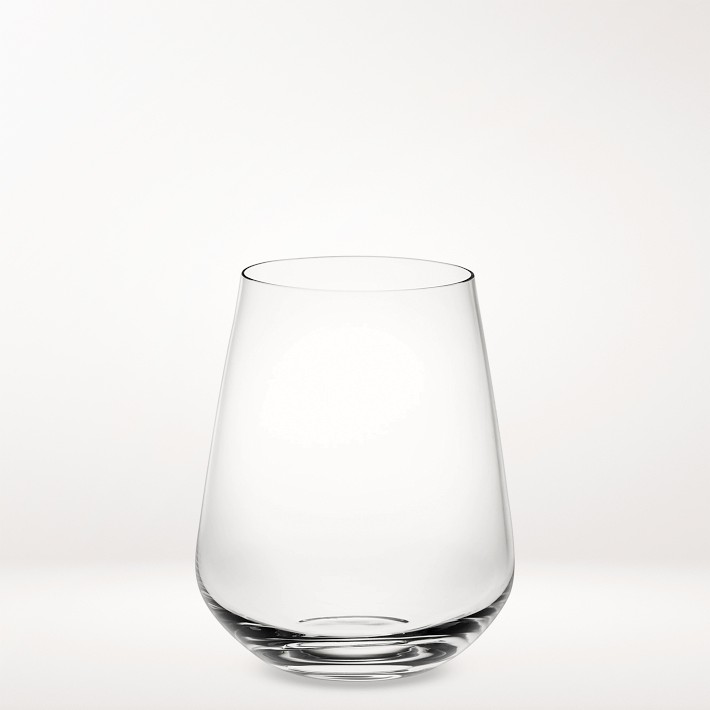 Williams Sonoma Estate Stemless White Wine Glasses