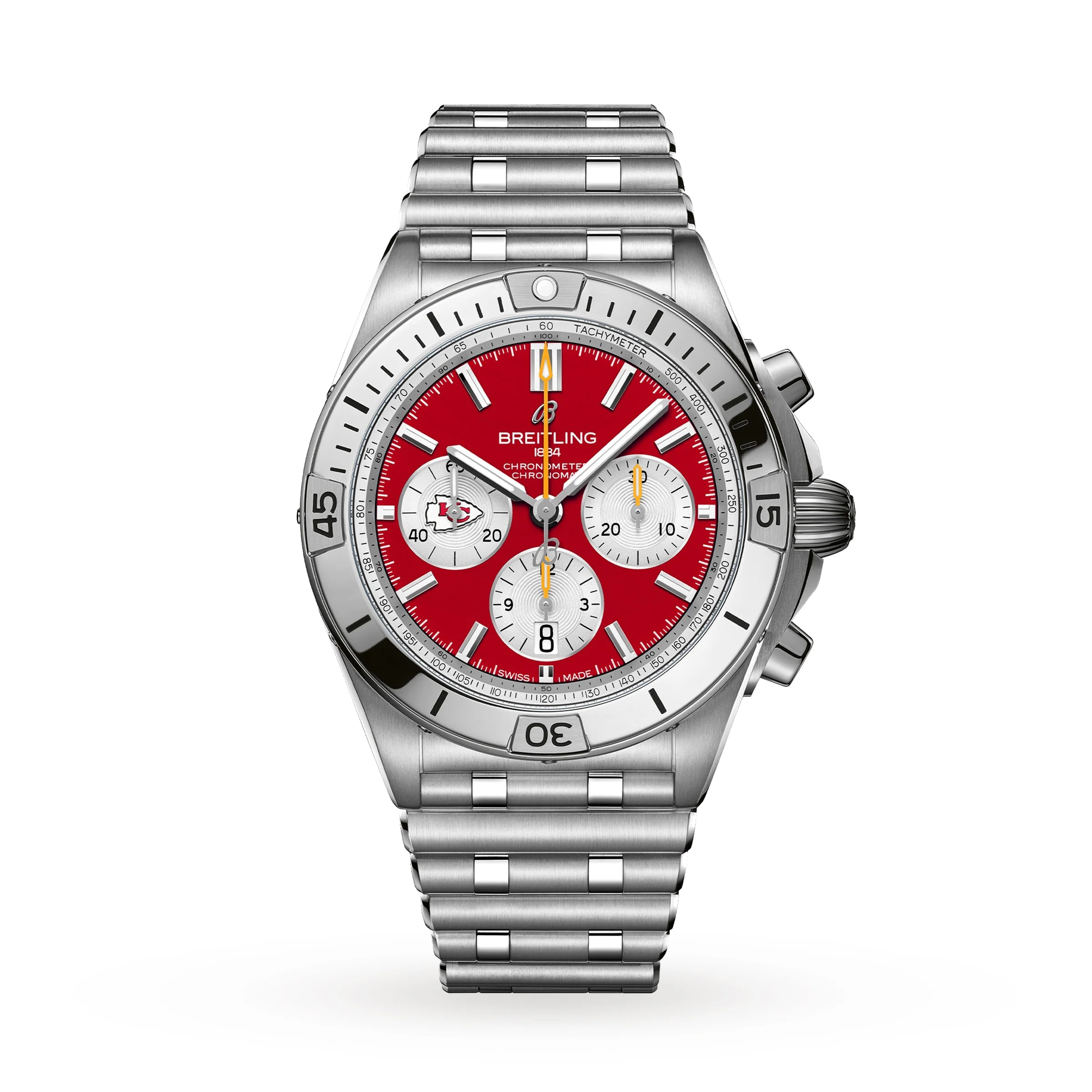 Breitling Chronomat B01 42 NFL Kansas City Chiefs Edition Men's