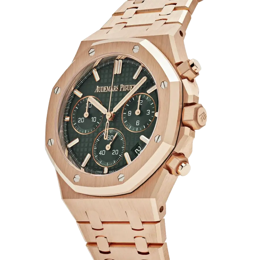 Audemars Piguet Royal Oak 26240OR.OO.1320OR.04 Rose Gold Green Dial Audemars Piguet